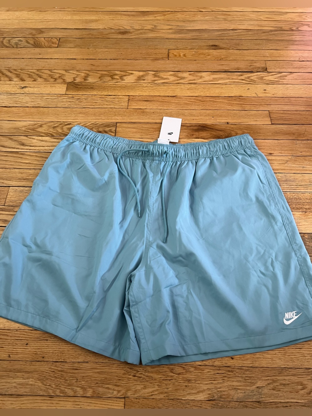 Nike Aqua Blue Men's Athletic Shorts xxl